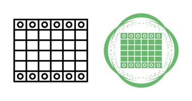 ícone de vetor de tabuleiro de xadrez