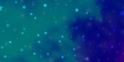 textura vector rosa claro, azul com belas estrelas ilustração colorida com estrelas gradientes abstratas. melhor design para seu anúncio, pôster, banner.