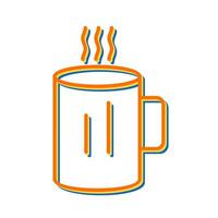 ícone de vetor de café quente