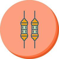 ícone de vetor de resistor