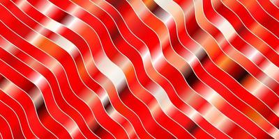 padrão de vetor vermelho claro com linhas. ilustração de gradiente em estilo simples com arcos. padrão para livretos de negócios, folhetos