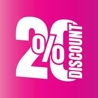 20 por cento desconto acordo placa ícone, 20 por cento especial oferta desconto vetor, 20 por cento venda preço redução oferta projeto, Sexta-feira compras venda desconto percentagem ícone Projeto vetor