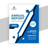 criativo corporativo anual relatório modelo Projeto para dados apresentação vetor