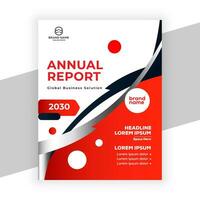 criativo corporativo anual relatório modelo Projeto para dados apresentação vetor