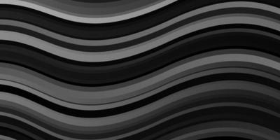 textura de vetor cinza claro com arco circular. ilustração abstrata colorida com curvas de gradiente. padrão para sites, páginas de destino.