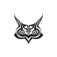 tribal, clássico, preto, étnico, ícone, tatuagem, vetorial, ilustração, logotipo, desenho vetor