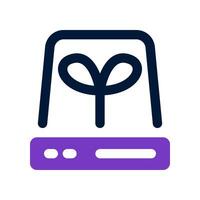 incubadora dual tom ícone. vetor ícone para seu local na rede Internet, móvel, apresentação, e logotipo Projeto.