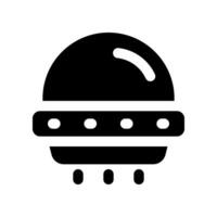 UFO sólido ícone. vetor ícone para seu local na rede Internet, móvel, apresentação, e logotipo Projeto.