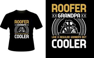 roffer Vovô gostar uma regular Vovô mas resfriador ou avô camiseta Projeto ou avô dia t camisa Projeto vetor