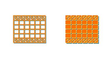 ícone de vetor de tabuleiro de xadrez