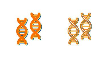 ícone de vetor de DNA