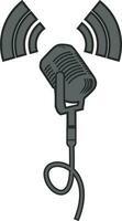 podcast logotipo ícone Projeto vetor