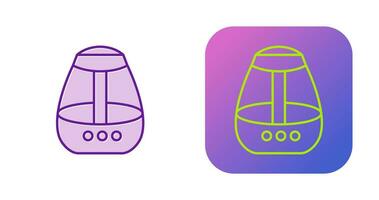 ícone de vetor de umidificador de ar