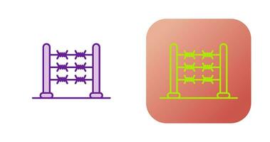 ícone de vetor de arame farpado