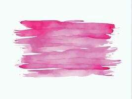 fundo aquarela rosa pintado à mão detalhado vetor