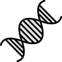 design de ícone de vetor de dna