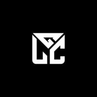 glc carta logotipo vetor projeto, glc simples e moderno logotipo. glc luxuoso alfabeto Projeto