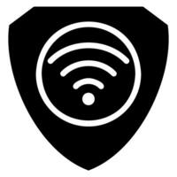 ícone de glifo de conexão wifi vetor