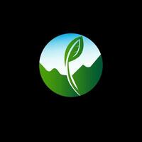 natureza logotipo ícone Projeto vetor natural logotipo