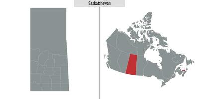 mapa da província do canadá vetor