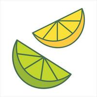 limão clipart ícone vetor