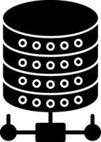 design de ícone de vetor de banco de dados