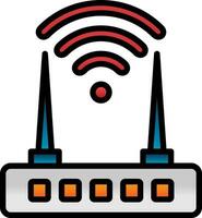 design de ícone de vetor de sinal wi-fi