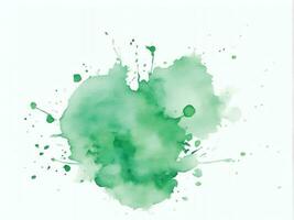 fundo verde aquarela vetor