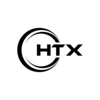 htx logotipo projeto, inspiração para uma único identidade. moderno elegância e criativo Projeto. marca d'água seu sucesso com a impressionante isto logotipo. vetor