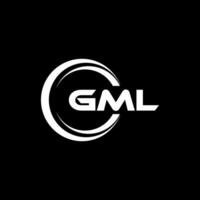 gml logotipo projeto, inspiração para uma único identidade. moderno elegância e criativo Projeto. marca d'água seu sucesso com a impressionante isto logotipo. vetor