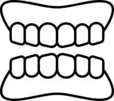 dente dentista ícone símbolo imagem vetor. ilustração do a dental remédio símbolo Projeto gráfico imagem vetor