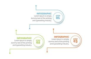 o negócio dados visualização. processo gráfico. abstrato elementos do gráfico, diagrama com 3 passos, opções, peças, ou processos. vetor o negócio modelo infográfico, projeto, vetor,2,3,4,5,6,