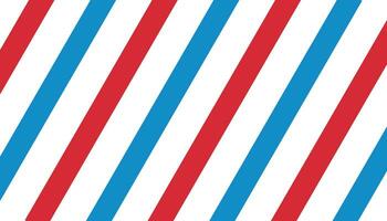 vermelho, azul, branco diagonal listras padronizar a partir de esquerda para certo vetor ilustração.