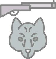 design de ícone de vetor de caça