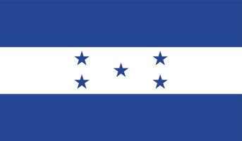bandeira das honduras vetor