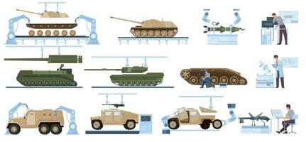 militares Produção plano conjunto vetor