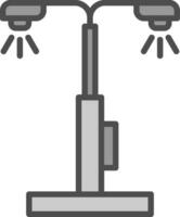 design de ícone de vetor de luz de rua