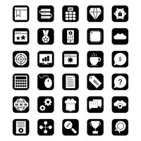 Conjunto de vetor SEO Search Engine Optimization Icons