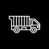 design de ícone de vetor de caminhão