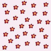 floral fundo fofa vetor