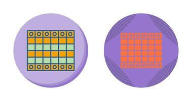 ícone de vetor de tabuleiro de xadrez