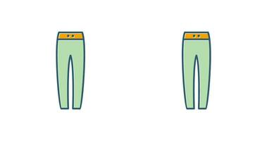ícone de vetor de calças quentes