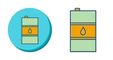 ícone de vetor de barril de petróleo