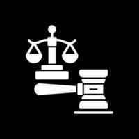 design de ícone de vetor de tribunal