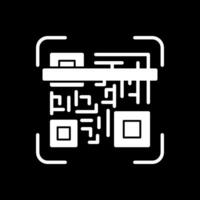 qr código Varredura vetor ícone Projeto