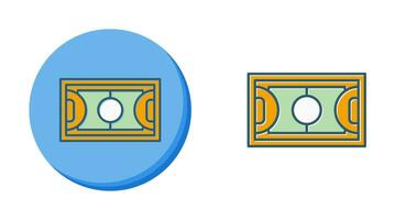 ícone de vetor de campo de futebol