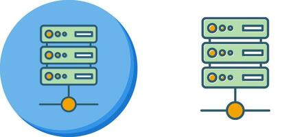 ícone de vetor de data center