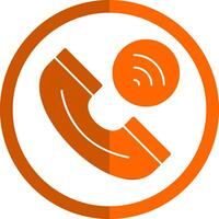 design de ícone de vetor de chamada telefônica
