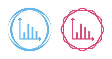 ícone de vetor de estatísticas