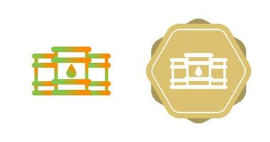 ícone de vetor da indústria petrolífera